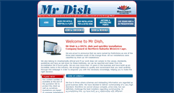 Desktop Screenshot of mrdish.co.za