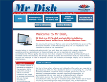 Tablet Screenshot of mrdish.co.za